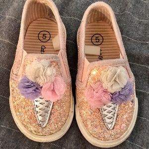 Cat & Jack Ice Cream slip ons